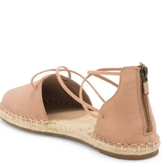 Eileen Fisher | Lace-Up Leather Espadrille Sandal | Size 11 - Picture 9 of 10